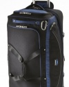 Travelpro Luggage T-Pro Bold 30 Inch Drop Bottom Rolling Duffel Bag, Black/Blue, One Size