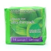 Chlorine Free Ultra-thin Pads w/ Wings Overnight 14 CT from Seventh Generation