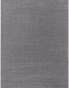 Area Rug 2x3 Rectangle Solid/Striped Light Gray Color - Surya Mystique Rug from RugPal