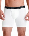 Jockey Men's Underwear Slim Fit Cotton Stretch Midway Brief - 2 pack