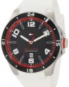 Tommy Hilfiger Men's 1790864 Sport Bezel and Silicon Strap Watch