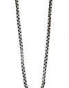 Sterling Silver Box Chain, 2mm Wide Approx., 22 Inches Long