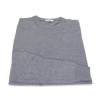 Helmut Lang HL UR 801 CS Grey Silk/Cashmere Men's Crewneck Sweater (L)