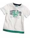 GUESS Kids Boys Baby GUESS Kids Boys T-Shirt (12 - 24m), WHITE (12M)