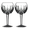 Waterford Crystal Lismore Classic Balloon Wine Glass Pair