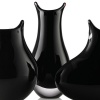 ROGASKA CRYSTAL Groovy kind of love black Vase 31 cm