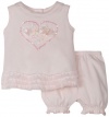 Biscotti Baby-girls Infant Be Mine Top and Bloomer, Pink, 24 Months