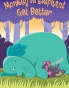 Monkey and Elephant Get Better (Candlewick Readers)