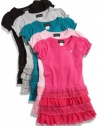 GUESS Kids Girls Little Girl Sweater-Dress, GREY (3T)