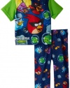 AME Boy's Space Race Angry Birds 2-Piece Sleepwear Set, Multi, 3