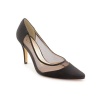 Caparros Anastasia Womens Size 7.5 Black Mesh Pumps Heels Shoes