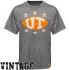 NCAA adidas Tennessee Volunteers Vintage Championship Gridiron T-Shirt - Gray