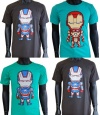 Iron Man Print Graphic Tee T Shirt Hip Hop