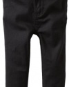 Baby Phat - Kids Baby-girls Infant Colored Twill Jean, Black, 18