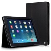CaseCrown Bold Standby Case (Black) for iPad 4th Generation with Retina Display, iPad 3 & iPad 2 (Built-in magnet for sleep / wake feature)