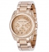 Michael Kors MK5263 Women's Rose Gold Runway Glitz Blair Chronograph Watch