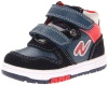 Naturino 412 FW13 Tennis Shoe (Toddler/Little Kid),Bleu/Rosso/Grigio,21 EU SIZING (5-5.5 M US Toddler)