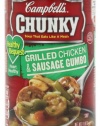 Campbell's Chunky Healthy Request Grilled Chicken & Sausage Gumbo, 18.8-Ounce Easy Open Cans (Pack of 12)