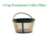 4-Cup Basket Style Permanent Coffee Filter fits Mr. Coffee 4 Cup Coffeemakers