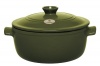 Emile Henry Flame Top 5.5 Quart Round Stew Pot, Green
