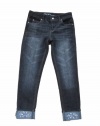 Dkny Rocker Jeans Girls Size 10 Dark Wash