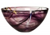 Kosta Boda 7051015 Contrast Medium Bowl in Purple