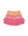 Roxy Kids Girls 2-6X Memory Lane Knit Skirt, SW Fandango Dip Dye Stripe, 4