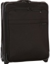 Briggs & Riley @ Baseline Luggage Baseline International Carry-On Wide Body Upright Suitcase, Black, Medium