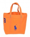 Polo Ralph Lauren Big Pony Tote Bag (Orange)