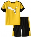 Puma - Kids Boys 2-7 Outline Set, Vibrant Yellow, 6