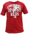 Majestic Cincinnati Reds MLB Cullen Crew Tee T Shirt T-Shirt Herren Mens