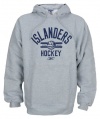 Reebok NHL Men's New York Islanders Eastern Conference Hoodie, Grey