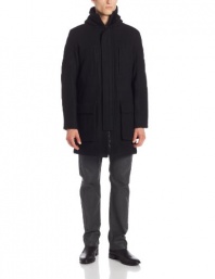 Calvin Klein Sportswear Men's Wool 3/4 Hoody Jacket