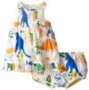 Stella McCartney Baby-Girls Infant Ella Dinosaur Dress, Multi, 12 Months