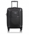 Tumi Luggage Alpha Lightweight International Carry-On Bag, Black, Small