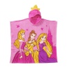 Ame Sleepwear Girls 7-16 Princess Hooded Poncho Top, Pink, One Size