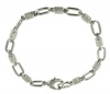 Rochet Roma Solid Stainless Steel Triton Chain Men's Modern Link Bracelet