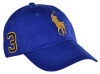 Polo Ralph Lauren Men's Big Pony Logo Hat Cap-Royal Blue-Adjustable