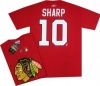 Chicago Blackhawks Patrick Sharp Reebok Net Print T Shirt