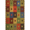 Liora Manne Inca Square Rug, 42 by 66-Inch, Multi