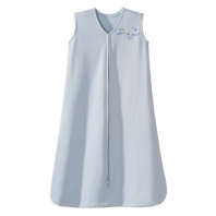 HALO SleepSack 100% Cotton Wearable Blanket, Baby Blue, X-Large