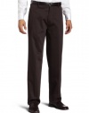 Dockers Men's Never Iron Essential Khaki D3 Classic Fit Flat Front Pant,After Dark,40X32