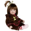 Adora Baby Doll, 20 inch Workout Chic Brown Hair/Brown Eyes