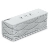 Sentey® Bluetooth Stereo Speaker B-trek S4 (White) up to 6 Hours - Built-in Mic for Hands Free Speakerphone - 10 Meter - 33 Foot Range - Rechargeable Lithium Ion Battery Portable Speaker Ls-4161 AUX Line in Allows Music Playback From Various Sources - Wo