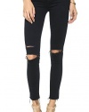 J Brand Women's 8227 Mid Rise Ankle Skinny Jeans