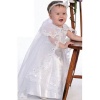 Angels Garment White Dress Size 5 Girl Organza Guadalupe Embroidery