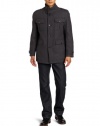 Michael Kors Men's Breckenridge Multi Pocket Field Coat, Charcoal, X-Large
