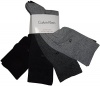 Calvin Klein Mens Socks Black Grey and Charcoal (Pack of 4)