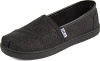 Toms - Youth Slip-On Shoes In Black Glimmer