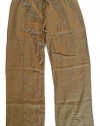 Eileen Fisher Women's Organic Linen Wide Leg Pants Small Brown